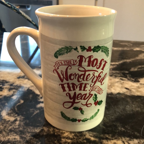 Royal Norfolk Christmas Coffee Mug Cup 12oz. 5” Inch Handle - Picture 3 of 4